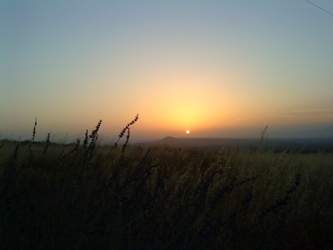 Ocaso en el Portachuelo Alto