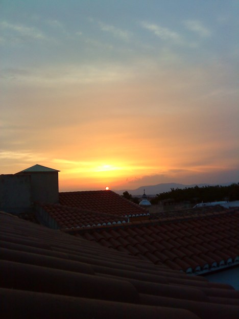 Ocaso en Gójar (2)