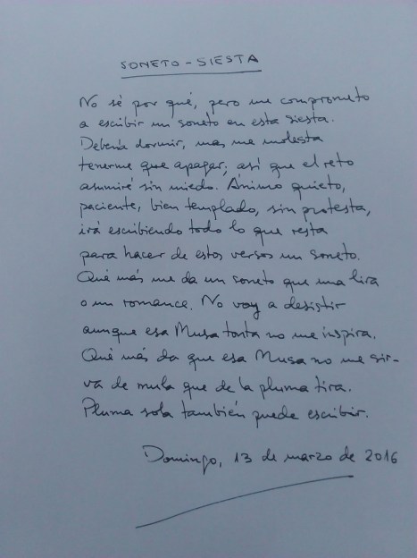 Soneto-siesta